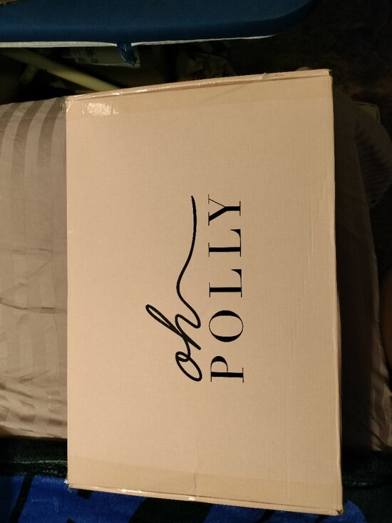 OhPolly Krystelle Embellished Fishtail Maxi Dress in Gold, 8 - Picture 7 of 13